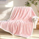 Snuffly® Sherpa Flannel Throw Blanket