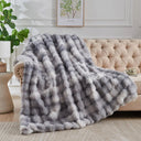 Snuffly® Cozy Faux Rabbit Fleece Throw Blanket