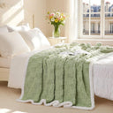 Snuffly® Sherpa Flannel Throw Blanket