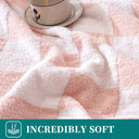 Snuffly® Checkered Flannel Fleece Blanket