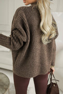 Kardigan Soft Cocoa – Klasyczny