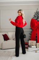Spodnie Valerisse – Czarna Elegancja