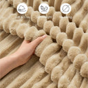 Snuffly® Faux Rabbit Fur Throw Blanket
