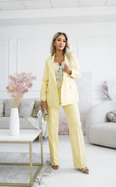 Marynarka Fresh Chic – Jasnożółta