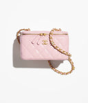 PINK WIDE BOX BAG