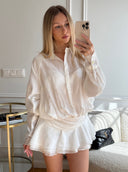 Sukienka Noelle – Kremowa