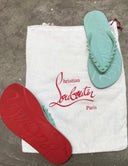 RED BOTTOM FLIP FLOPS TIFANNY