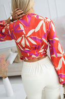 Bluzka Azmira – Coral Print