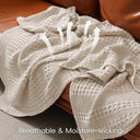 Snuffly® Cotton Waffle Weave Summer
Blanket