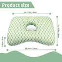 Snuffly® Ear Piercing Donut Pillow - Pain Relief for Side Sleepers