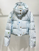 LV MONOGRAM DENIM COAT