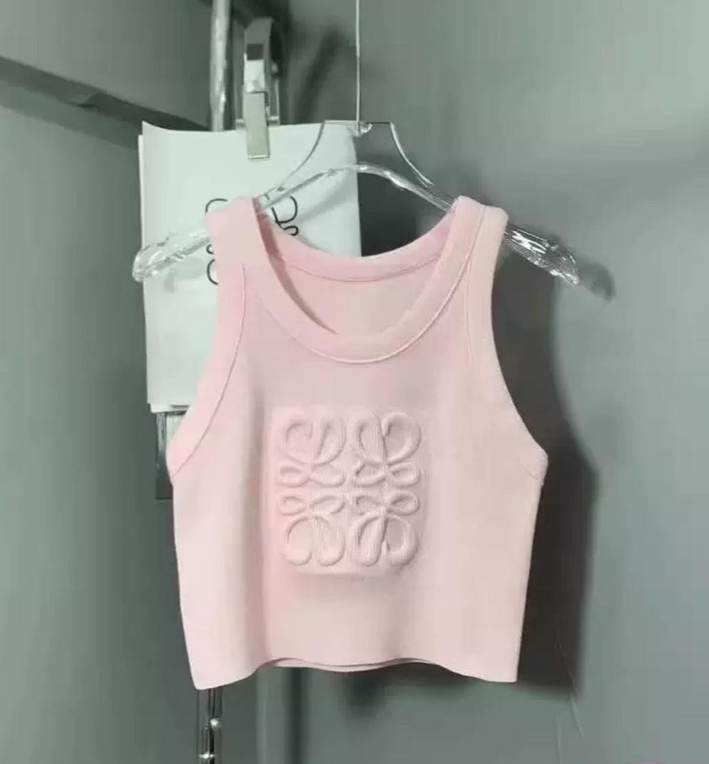 Loewe cropped tank top