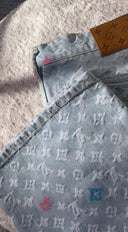 Jeans mit LV-Monogramm