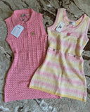 Robe CC rose jaune