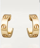Boucles d'oreilles Cartier petites en or