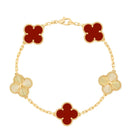 RED FLOWER BRACELET