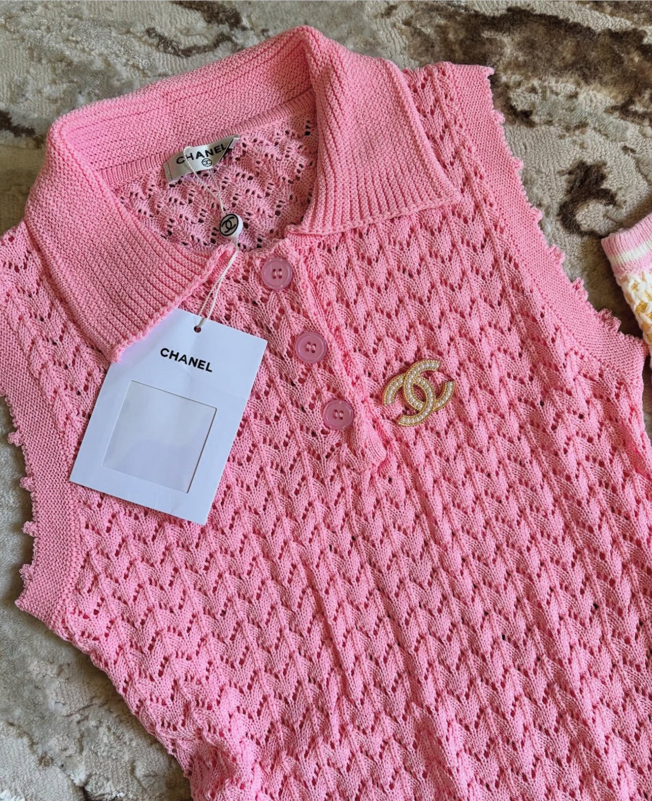 CC pink dress