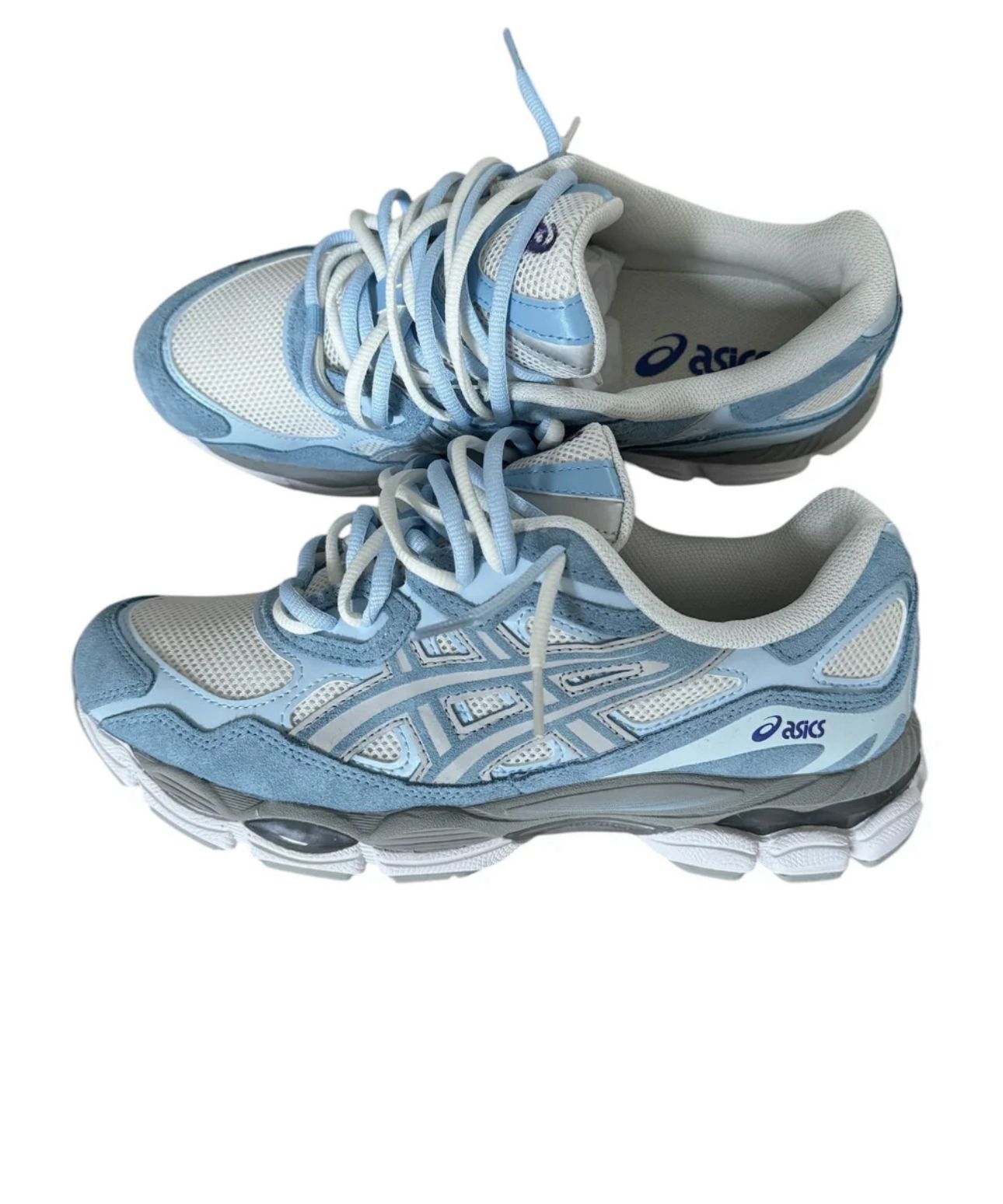 Asics gel nyc light blue