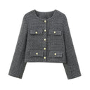 Noirea London | Cropped Bouclé-Jacke