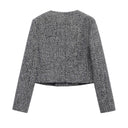 Noirea London | Cropped Tweedjacke