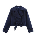 Noirea London | Cropped Trenchcoat