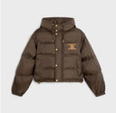 BROWN DETACHABLE COAT
