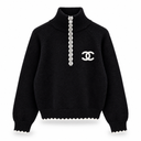 QUARTER ZIP BLACK