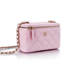 PINK BOX VANITY BAG