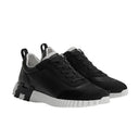 BOUNCE BLACK LEATHER SNEAKERS