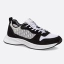 CHRISTY BLACK & WHITE SNEAKERS