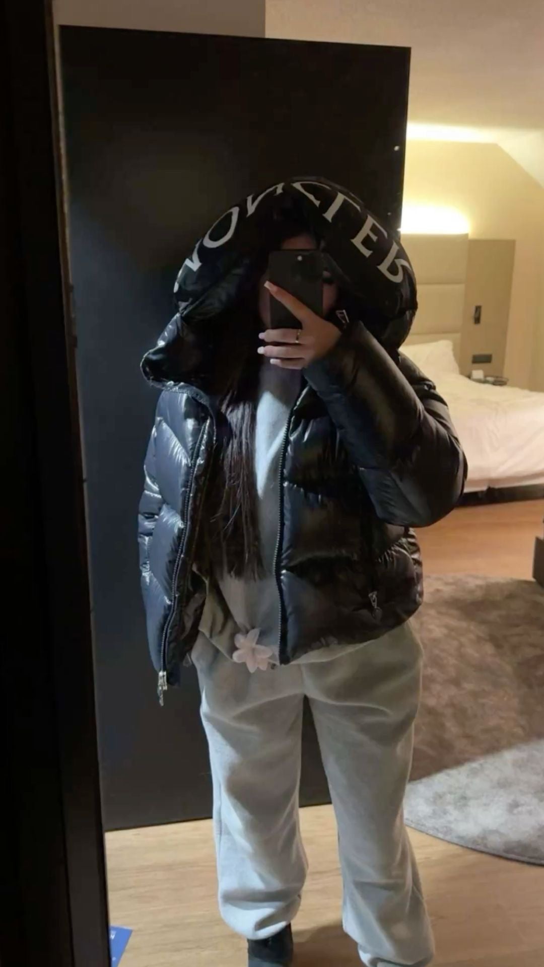 MONCLER LETTER COAT