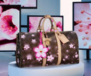 cherry blossom 45 duffle bag