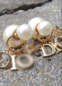 Letters earrings luxe