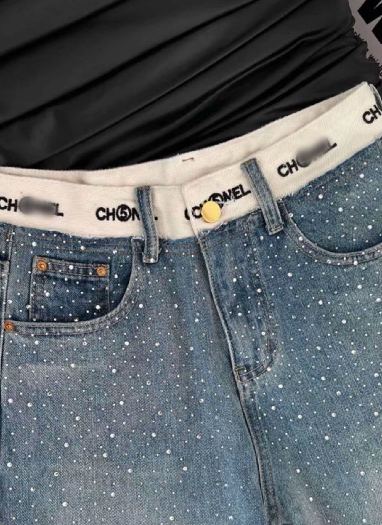 CC glitter jeans
