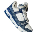 Baskets LV denim blanc