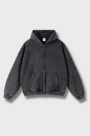 Graphic Heavyweight Zipped Hoodie